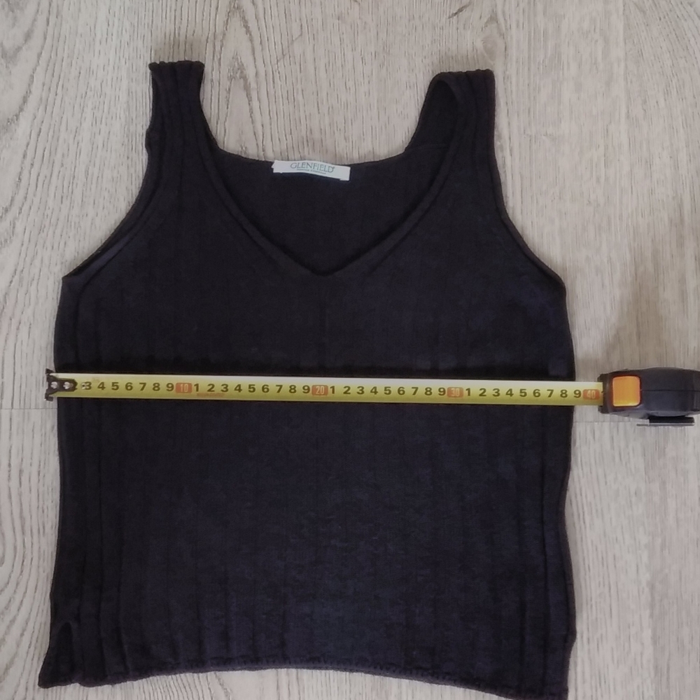 Italian knitted top, S, cotton - Picture 4 of 5